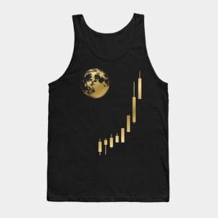 To The Moon Crypto Bull Run Tank Top